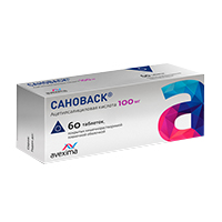 САНОВАСК таб п/об 100мг 30 шт.