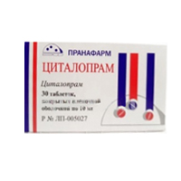 ЦИТАЛОПРАМ таб п/об 20мг 30 шт.