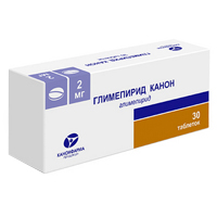 ГЛИМЕПИРИД таб 2мг 30 шт.