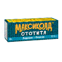 МАКСИКОЛД ОТОТИТА капли ушные (фл.) 15мл n1
