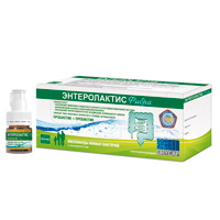 ЭНТЕРОЛАКТИС ФИБРА сироп+капс. (фл.) 10мл 12 шт.