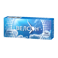 ВЕЛСОН таб п/об 3мг 30 шт.