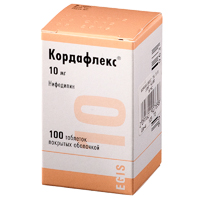 КОРДАФЛЕКС таб п/об 10мг 100 шт.