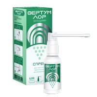 Вертум Лор фл.(спрей д/мест. прим.) 0,255мг/доза 40мл