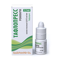 ТАФЛОПРЕСС капли гл. (фл.) 2.5мл 1 шт.