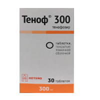 ТЕНОФ таб п/об 300мг 30 шт.