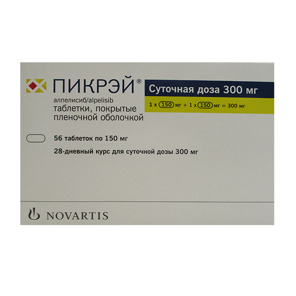 ПИКРЭЙ таб п/об 150мг 56 шт.