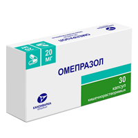 ОМЕПРАЗОЛ капс. 20мг 28 шт.