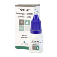 ТИЗОПТАН капли гл. (фл.) 0.3мг/мл+5мг/мл - 3мл n1