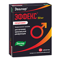 ЭФФЕКС СИЛДЕНАФИЛ таб п/об 50мг 6 шт.