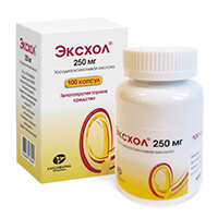 ЭКСХОЛ капс. 250мг 50 шт.