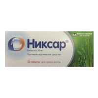 НИКСАР таб 20мг 30 шт.