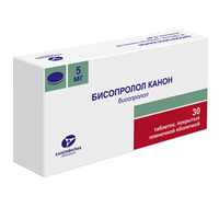 БИСОПРОЛОЛ таб п/об 5мг 60 шт.