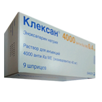КЛЕКСАН р-р д/ин. (шприц) 40мг/0.4мл 9 шт.