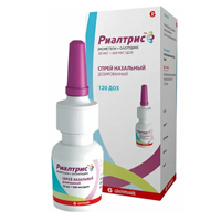 РИАЛТРИС спрей назал. (фл.) 25мкг+600мкг/доза 120доз