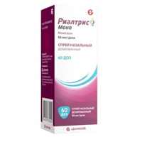 РИАЛТРИС МОНО спрей назал. (фл.) 50мкг/доза 60доз