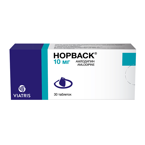НОРВАСК таб 10мг 30 шт.