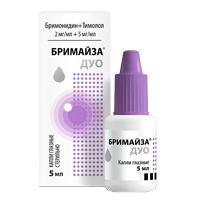 БРИМАЙЗА ДУО капли гл. (фл-кап.) 2мг+5мг/мл - 5мл n1