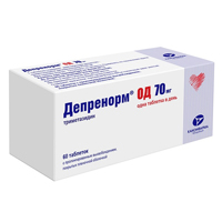 ДЕПРЕНОРМ ОД таб п/об 70мг 60 шт.