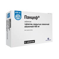ПАНЦЕФ таб п/об 400мг 6 шт.