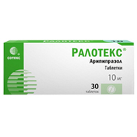 РАЛОТЕКС таб 10мг 30 шт.