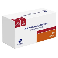 АЛЬФАКАЛЬЦИДОЛ капс. 1мкг 60 шт.