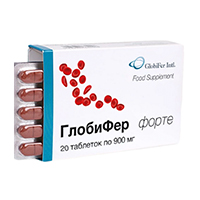 ГЛОБИФЕР ФОРТЕ таб 40 шт.