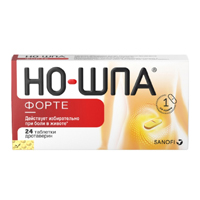 НО-ШПА форте таб 80мг 24 шт.