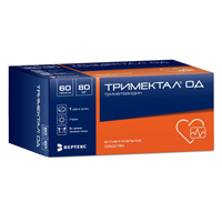 ТРИМЕКТАЛ ОД таб п/об 80мг 60 шт.