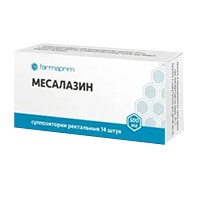 МЕСАЛАЗИН супп. 500мг 10 шт.