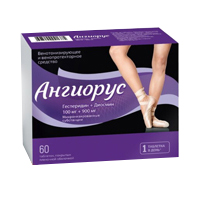 АНГИОРУС таб п/об 100мг+900мг 60 шт.