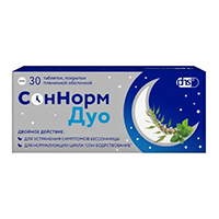 СОННОРМ ДУО таб п/об 20 шт.