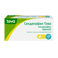 СИЛДЕНАФИЛ таб п/об 100мг 4 шт.