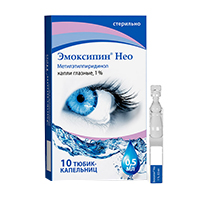 ЭМОКСИПИН НЕО капли гл. (тюб-кап.) 1% - 0.5мл 10 шт.