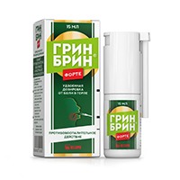 ГРИН БРИН ФОРТЕ спрей 0.51мг/доза 76доз 15мл