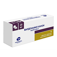 ВАРДЕНАФИЛ таб п/об 20мг 4 шт. ВАРДЕНАФИЛ таб п/об 20мг 4 шт.