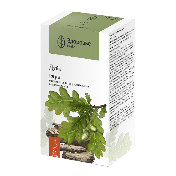 ДУБА КОРА (ф/пак.) 1.5г 20 шт.
