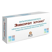 ЭНКОРАТ ХРОНО таб п/об 500мг 30 шт.