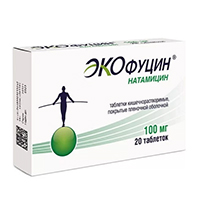 ЭКОФУЦИН таб п/об 100мг 20 шт. ЭКОФУЦИН таб п/об 100мг 20 шт.