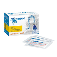 ДОЛФИН (DOLPHIN) средство д/промывания носоглотки (пак.) 1г 30 шт.