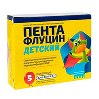 ПЕНТАФЛУЦИН гран. д/р-ра дет. (пак.) 3г 10 шт.