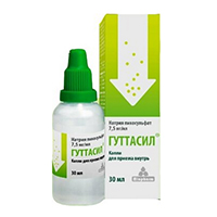 ГУТТАСИЛ капли (фл.) 0.75% - 30мл 1 шт.