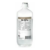 ГЛЮКОЗА р-р д/инф. (фл.) 10% - 500мл 10 шт.