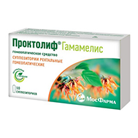 ПРОКТОЛИФ ГАМАМЕЛИС свечи 10 шт.