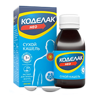 КОДЕЛАК НЕО р-р д/приема внутрь (фл.) 1.5мг/мл - 200мл 1 шт.
