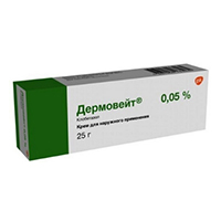 ДЕРМОВЕЙТ крем (туба) 0.05% 25г