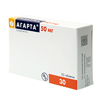АГАРТА таб 50мг 30 шт.