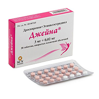 ДЖЕЙНА таб 3мг+0.02мг 28 шт.