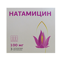 НАТАМИЦИН супп. ваг. 100мг 3 шт.