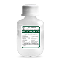 МЕТРОНИДАЗОЛ р-р д/инф. (фл.) 0.5% - 100мл 1 шт.